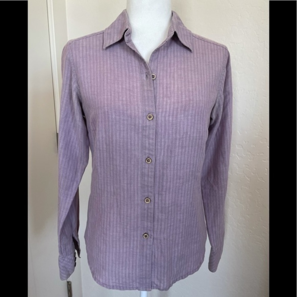 Patagonia Purple Button Down Shirt
